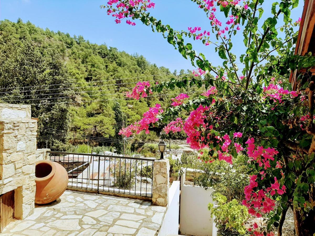 Blue Cottage Apsiou Buitenkant foto